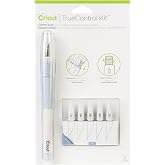 Kit Cricut TrueControl – Cutter De Précision Avec 5 Lames – Pour Papier, Carton, Tissu Fin - 5