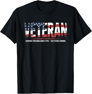 USA 250 Years 1776–2026 – 4th of July 2026 Patriotic T-Shirt