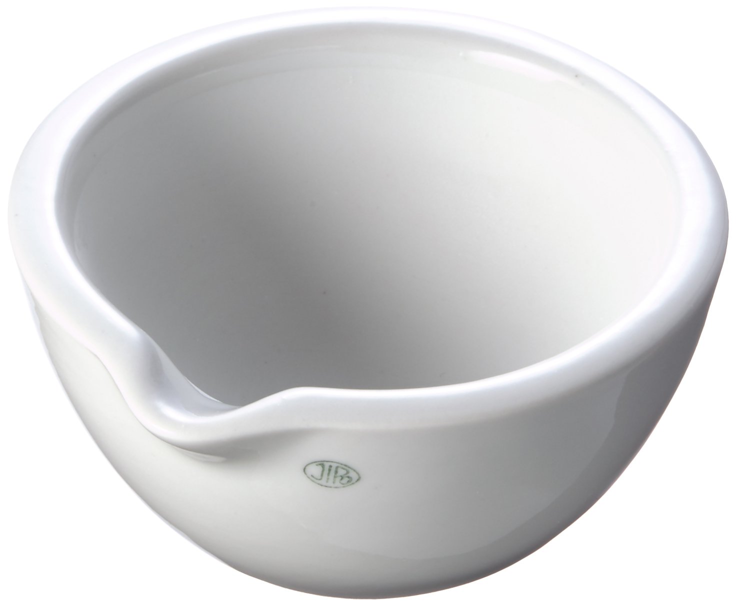 neoLab E-1134 Porcelain Mortar Bowl with Spout, Rough, 90 mm x 45 mm, 75 ml