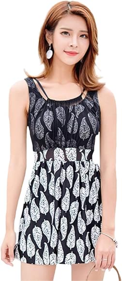 Amazon ビキニ Marshel レディース 体型カバー ワンピース風 水着 Mサイズ ブラック ビキニ セパレーツ 通販