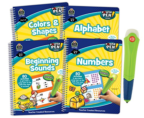 Power Pen & Learning Books Set - 4 Book Set