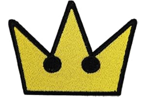 ROCKAPATCH Crown Embroidered Iron On Patch