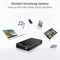 AKASO WT50 Mini Projector with WiFi and