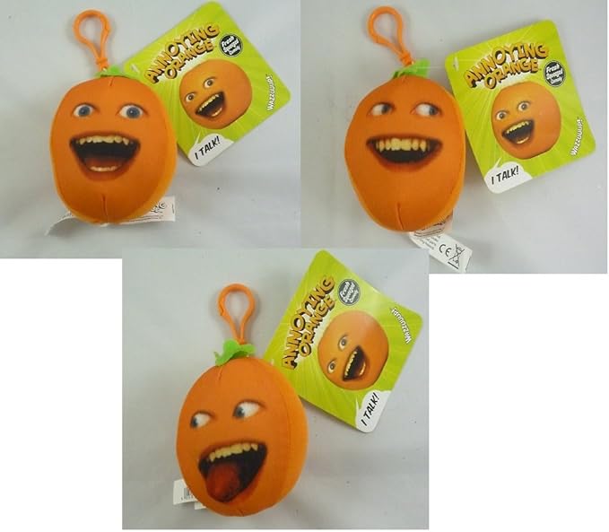 annoying orange stuffed animal