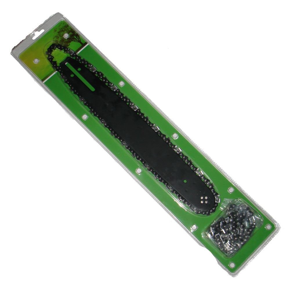 15" Guide Bar & 2 Chainsaw Saw Chains Fits Makita DCS340, DCS341