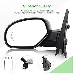 SCITOO Side View Mirror Fit For Chevy For GMC