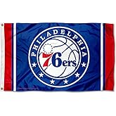 Philadelphia 76ers Circle Outdoor Large Grommet Flag