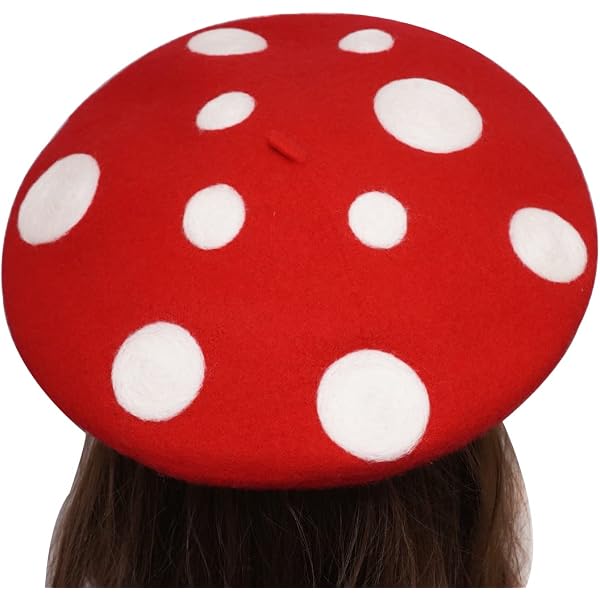 Mushroom Beret Women
