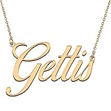 HUAN XUN Customized Custom Simple Any Name Necklace