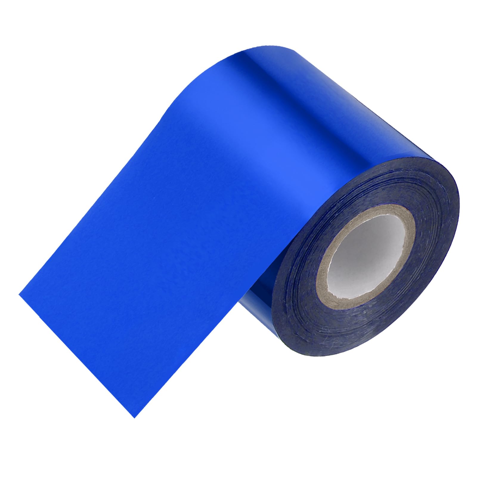 PATIKIL 2" x400Ft Hot Stamping Foil Paper, Heat Transfer Hot Stamping Paper Foil Roll for Leather DIY Logo Decor Craft Gift Package Scrapbook Card, Sky Blue