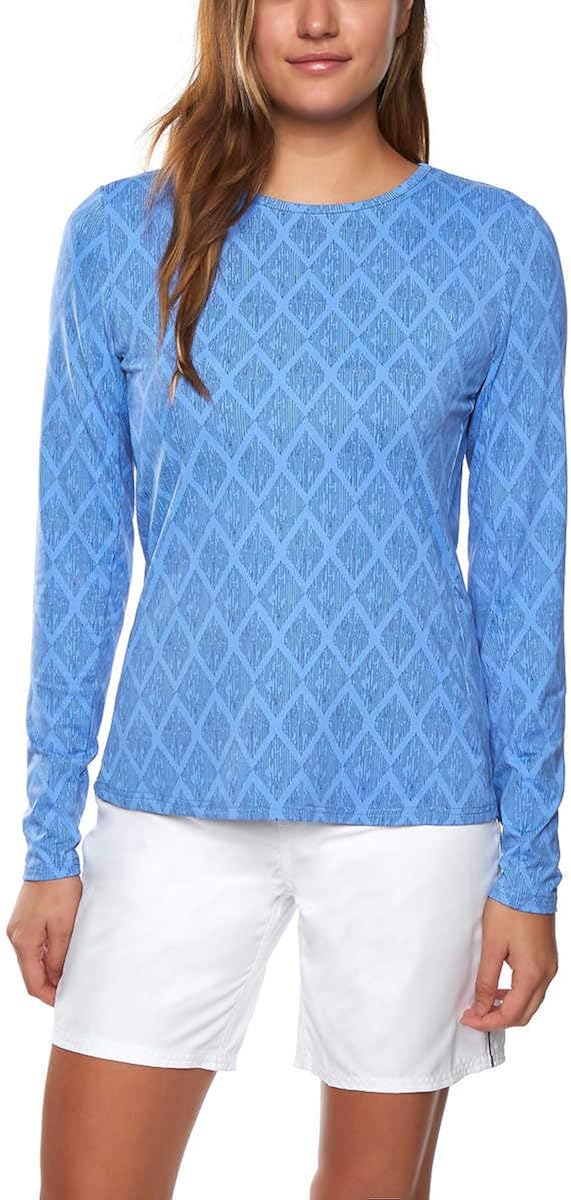 Hang Ten Womens Long Sleeve Rashguard Amazon.ca Clothing & Accessories