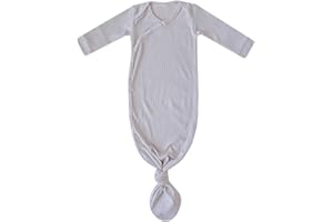Copper Pearl, Solids, Newborn Knotted Gown
