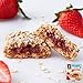 Quaker Baked Squares, Soft Baked Bars, Strawberry, 5 Bars (Pack of 8)