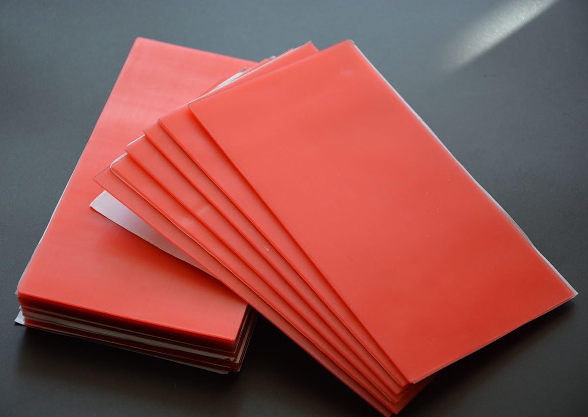 TJIRIS 2.0mm Red Base Plate Wax Modeling Waxing Sheet 30 Boxes - - 