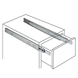 Gobrico 22-Inch Full Extension Ball Bearing Drawer