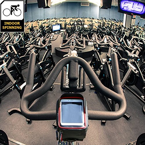 Bike Phone Bag for iPhone Samsung Galaxy 6.0 Inch Multifunctional Sensitive Waterproof Touch Screen for Android and iOS Phones Great for Outdoor Biking Sports & Mountain Bike