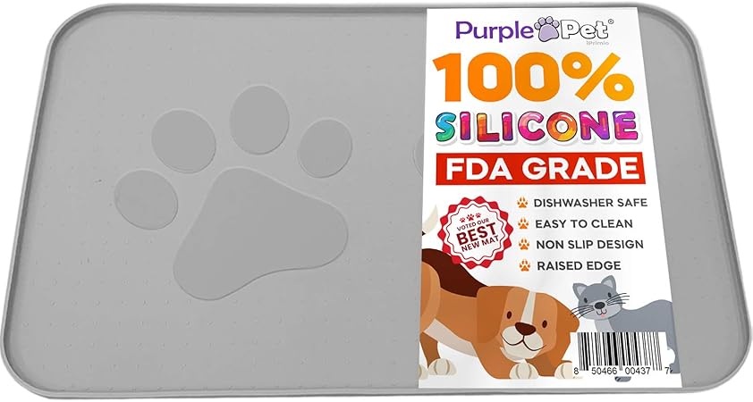 large dog water bowl mat