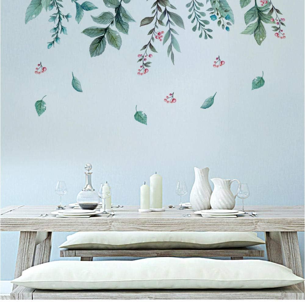 Fangminglei Patrón De Hoja Sala De Estar Dormitorio Etiqueta De La