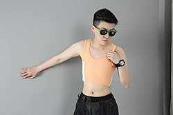 BaronHong Chest Binder Breathable Mesh Elastic
