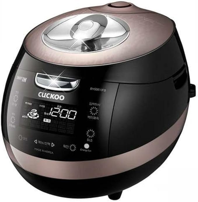 Cuckoo Pressure Rice Cooker 6 Cups English Voice 220V CRP