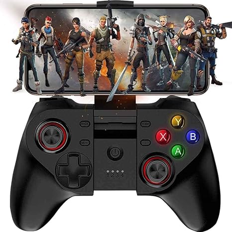 Amazon Co Jp モバイルゲームコントローラーゲームパッド ワイヤレスキーマッピングゲームパッドジョイスティックパーフェクトios Android 01 ホーム キッチン