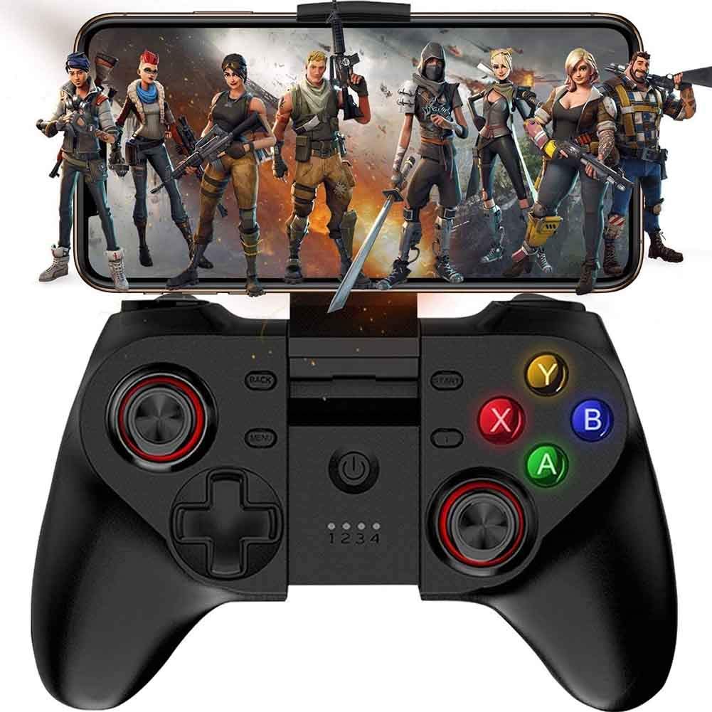 THESEUS Mobile Game Controller Gamepad, Wireless Key Mapping Gamepad Joystick Perfect for iOS Androi