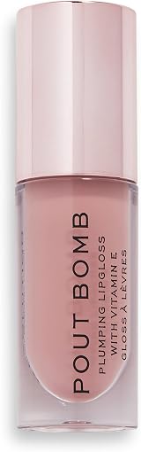 Revolution Beauty London Pout Bomb Plumping Gloss Nude 7 Shades view 6