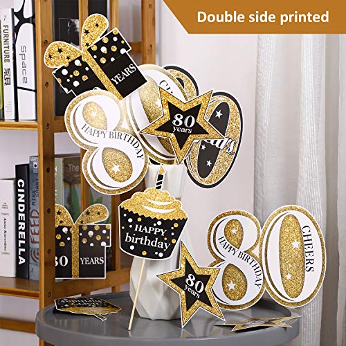 3 Birthday+Decoration+Toppers+Centerpiece+Supplies