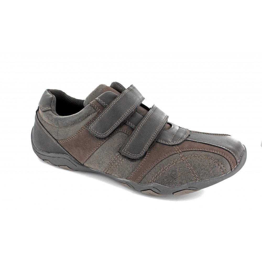 mens velcro trainers