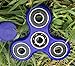 Fidget Spinner EDC ADHD Focus Toy Ultra Durable High Speed Si3N4 Hybrid Ceramic Bearing for Killing Time (Blue)