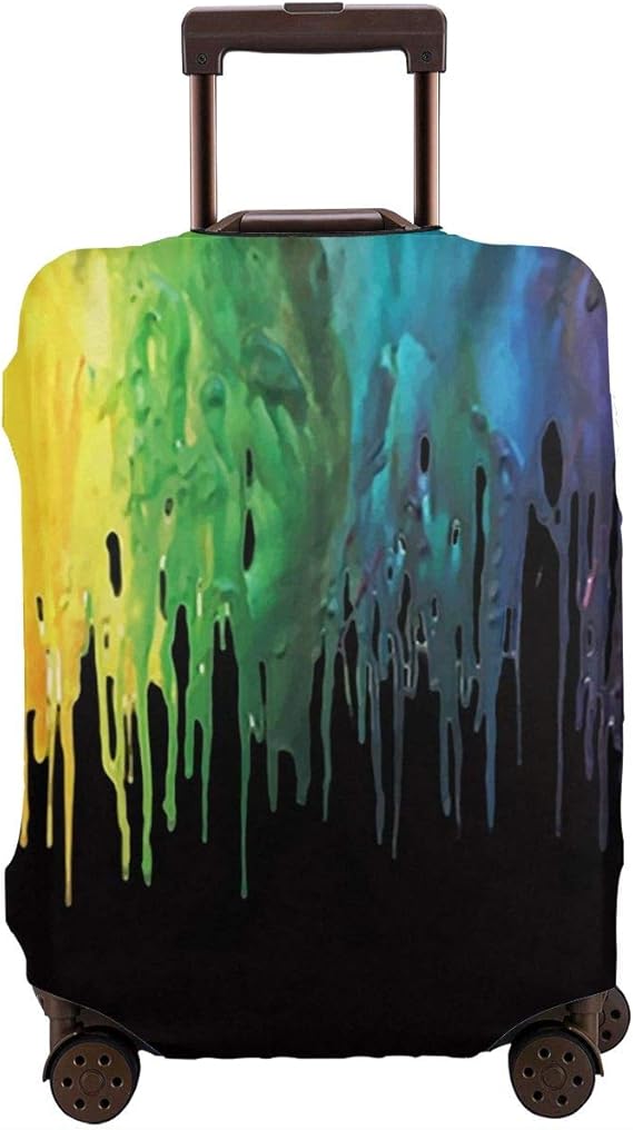 Luggage Protector ColorPaint WaterResistant Baggage Protective Sleeve