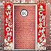 2 in 1 Red Brick Wall Backdrop,Platform 9 and 3/4 King's Cross Station,Curtains Door Decorations,Entrance to Your Imaginary World,Photography Backdrop Vintage Decorations 50