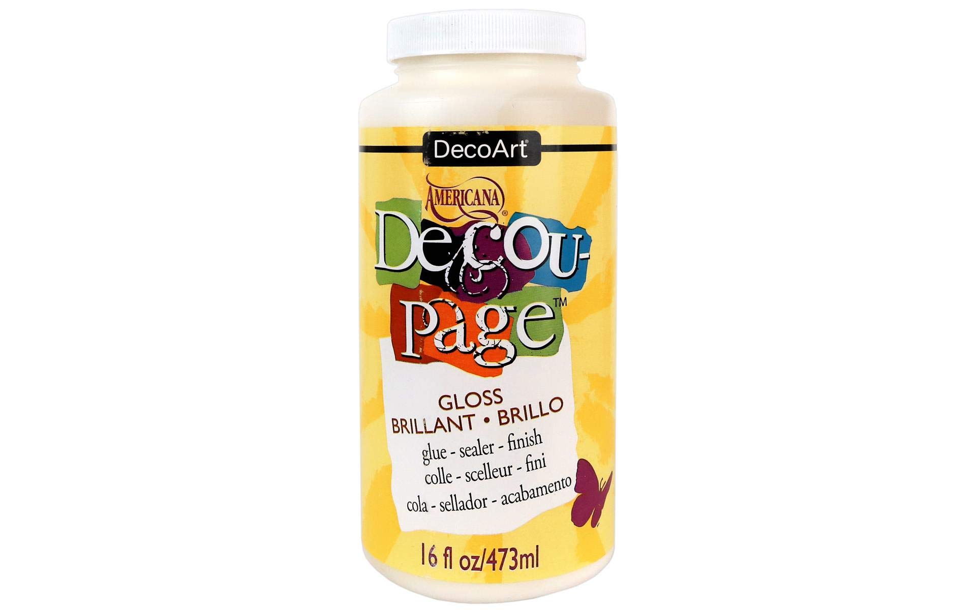 Deco Art Americana Decou-Page Glue-16oz Gloss