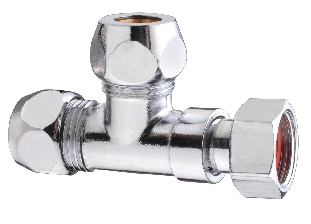 CORNAT TEC581850 T-Squeeze-Type Fitting Brass