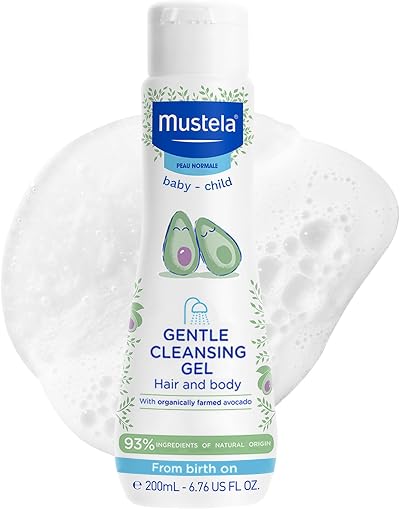 Mustela Bébé Gentle Cleansing Gel Hair and Body 200 ml