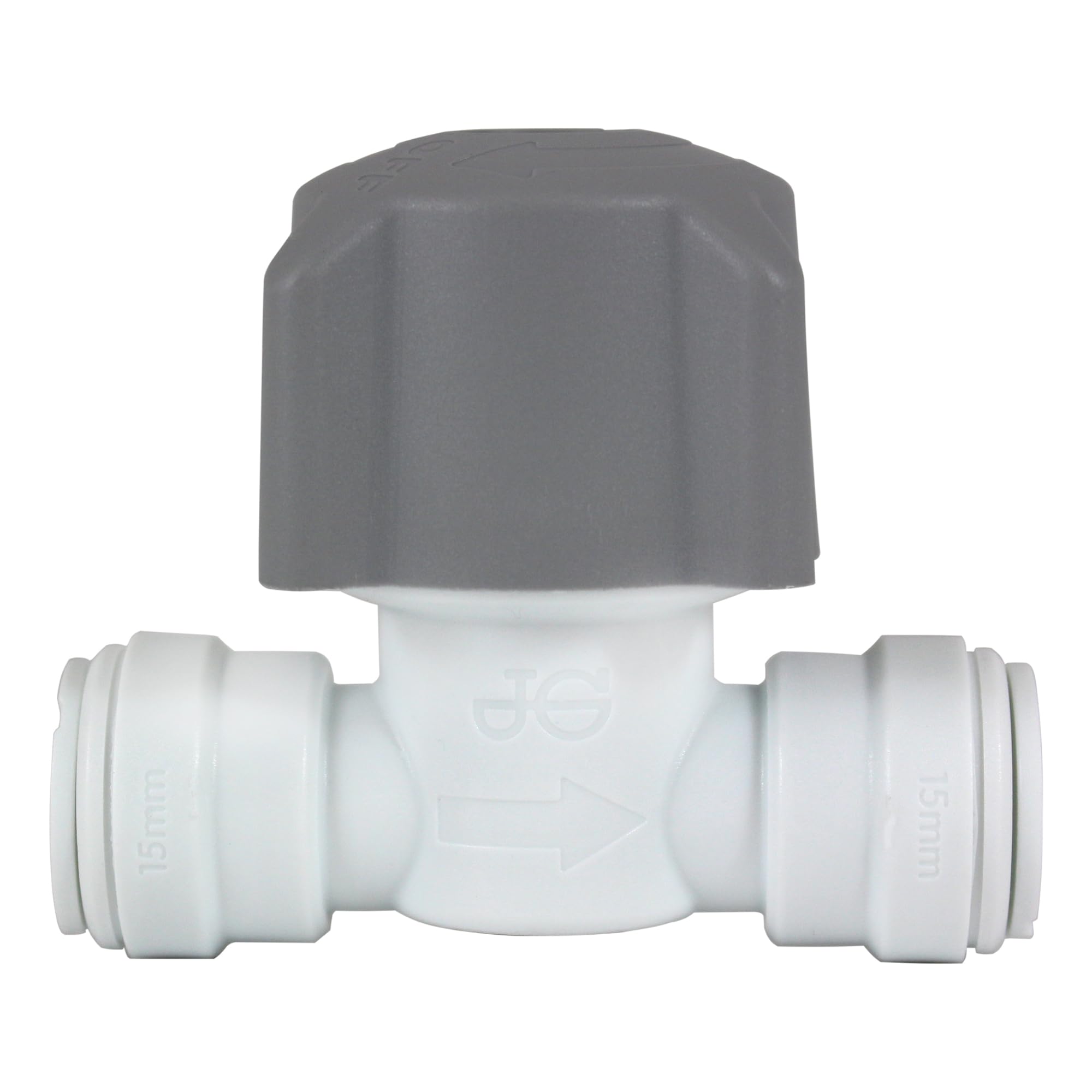 JG Speedfit 22STV Stop Valve, White, 22 mm