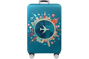 OuLi Store® Travel Luggage Cover Fit for 18-32 Inch Luggage Travel Luggage Protective Covers Suitcase Cover Elastic Dustproof