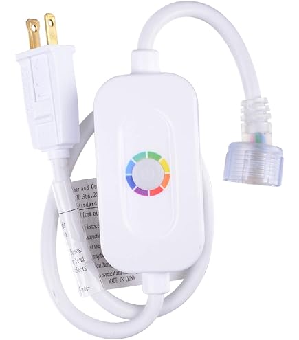 XUNATA 5 Pairs 2-Pin Waterproof LED Connectors - IP65, With 40cm Pigtails, For LED Strip Lights (White) - View #5