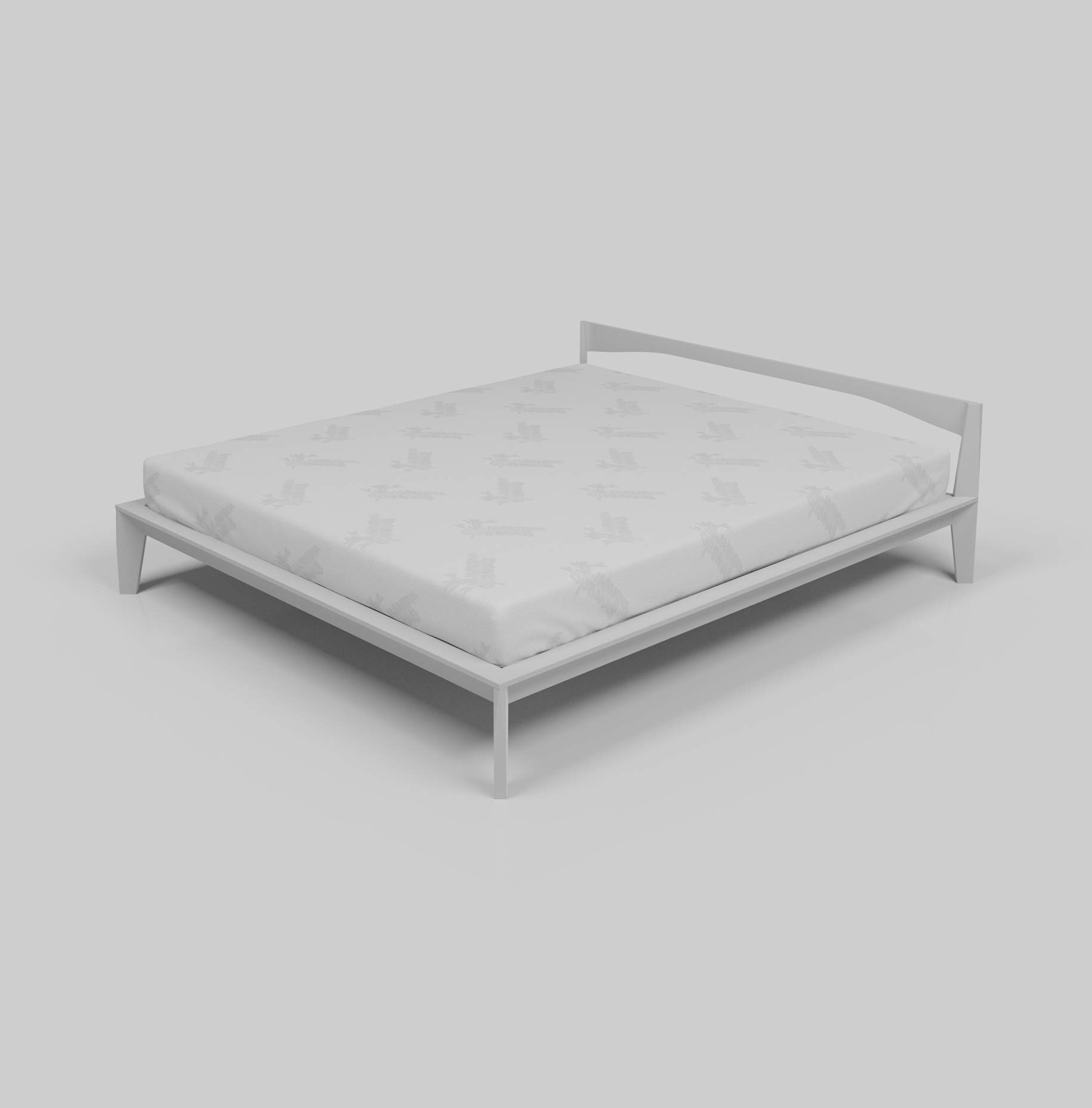 Italian Bed Linen Mattress cover “Bamboo”, Polyester Fabric, 120x200 cm