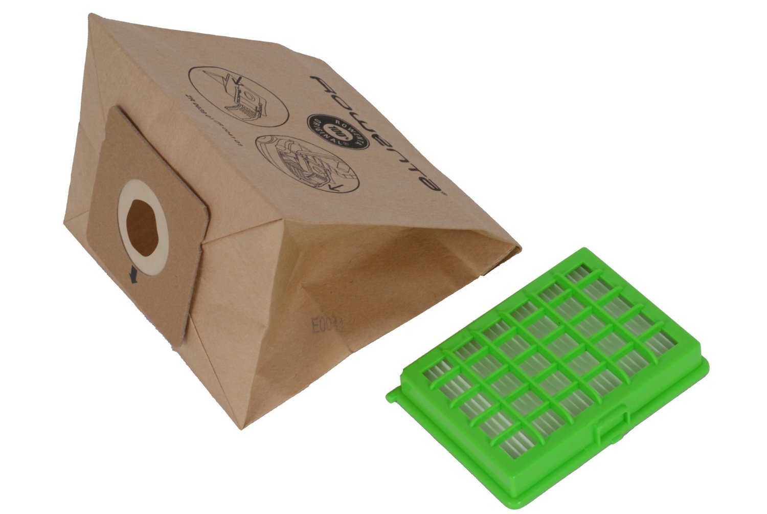 Tefal Moulinex Rowenta HEPA Paper Bag and Filter