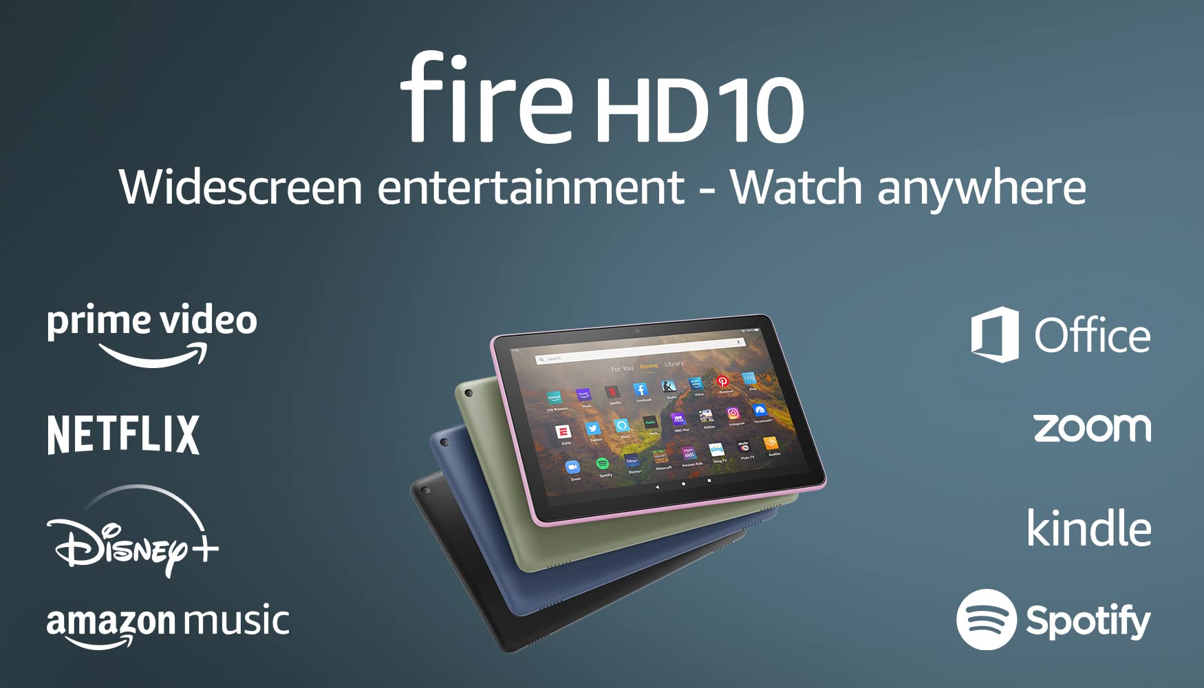 Amazon Fire HD 10 tablet, 10.1