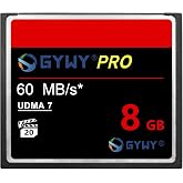 GYWY 8GB CF Memory Card 60MB/s Camera Card