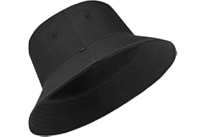 Glitovox Oversize XXL Bucket Hat, Reversible Cotton Fisherman Hats, Unisex Trendy Double Side Wear Summer Bucket Sun Hats
