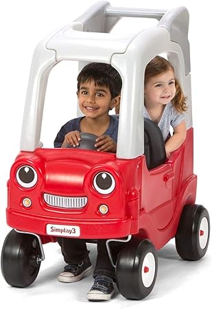Amazon 乗用玩具 足けり ライドオン Suv クーペ レッド 1歳半から キッズ カート Simplay3 配送区分a 乗用玩具 三輪車 おもちゃ