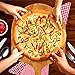 BambooWorx Pizza Peel, Premium Natural Bamboo Paddle, Perfect for Homemade Pizza, Bread Baking, Cheese Board, Cutting board, or Serving Board.