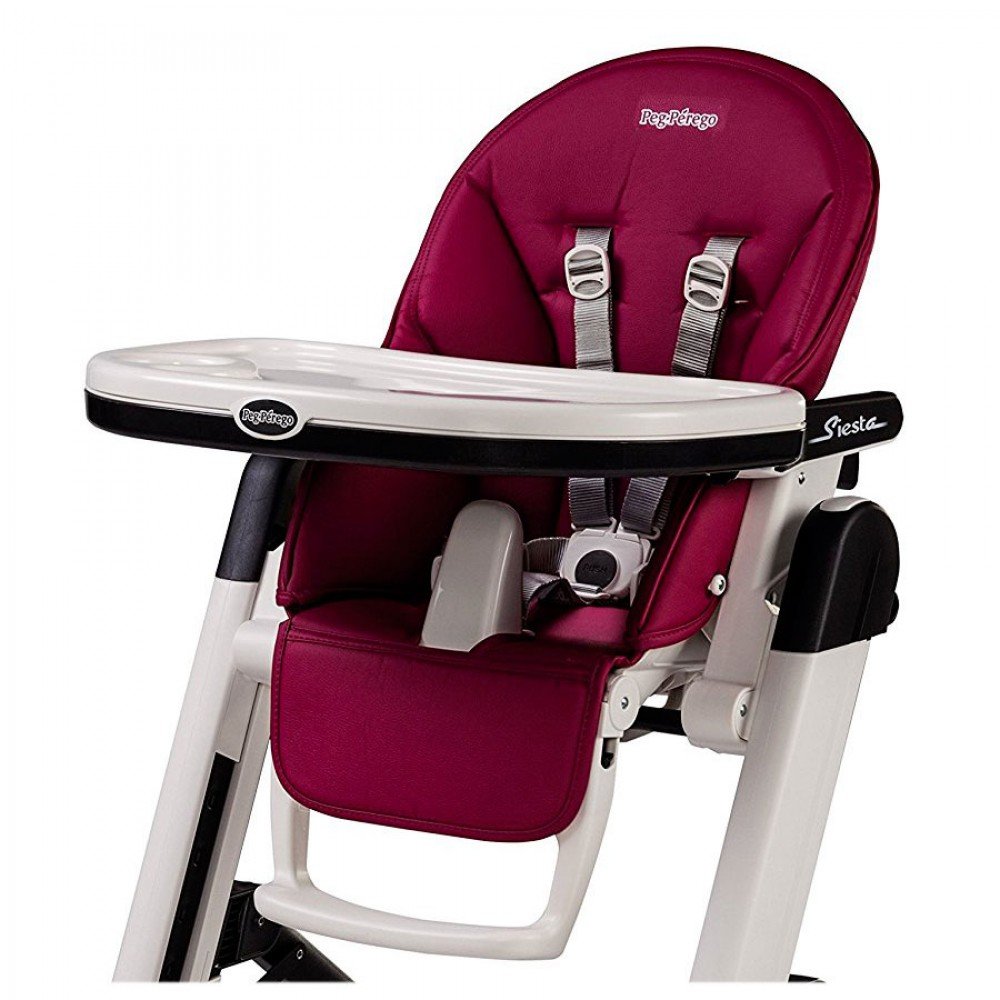 peg perego high chair pink