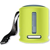 BOVUGAC Case for Sony SRS XB100/XB13 Wireless Bluetooth Portable Lightweight Compact Travel Speaker,Soft Protective,Shockproof, Silicone Cover for Sony SRS-XB13&XB100 Speaker Accessories-Tartrazine