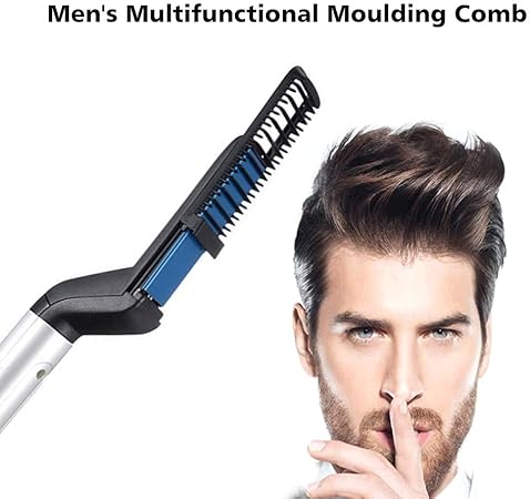 electric straight hair beard comb