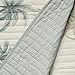 Tommy Bahama - King Quilt, Reversible Cotton Bedding, Floral Bedding Set (Serenity Palm Blue, King)