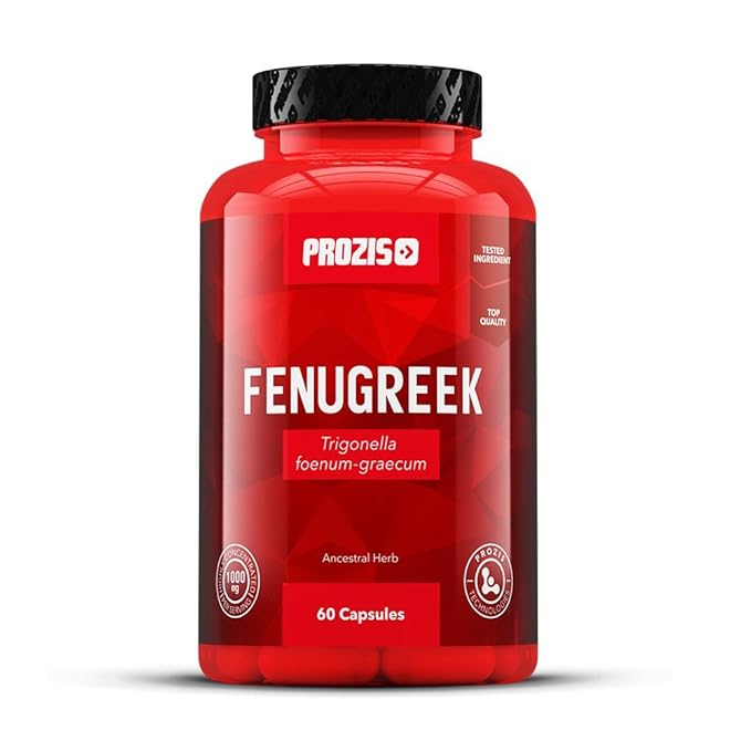 title=Prozis Fenugreek Seed Extract 1000mg 60 Capsule- Integratore per Aumentare i